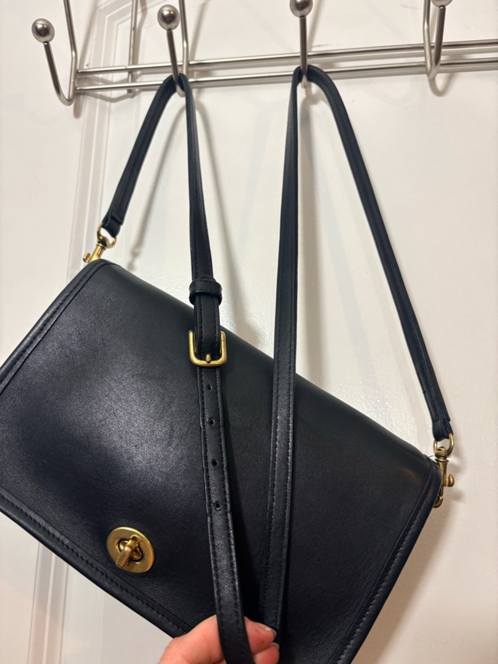 1998 Coach Pocket Purse #9755 Vintage Crossbody - Picture 11 of 16